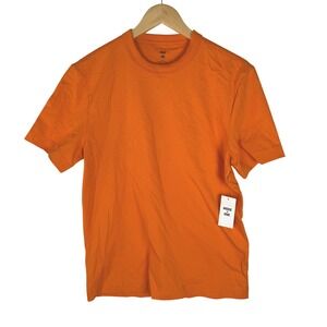 Mode of One Mens EVRYDAY T TABLE Cotton T-Shirt Voltage Orange Small 100187076MN